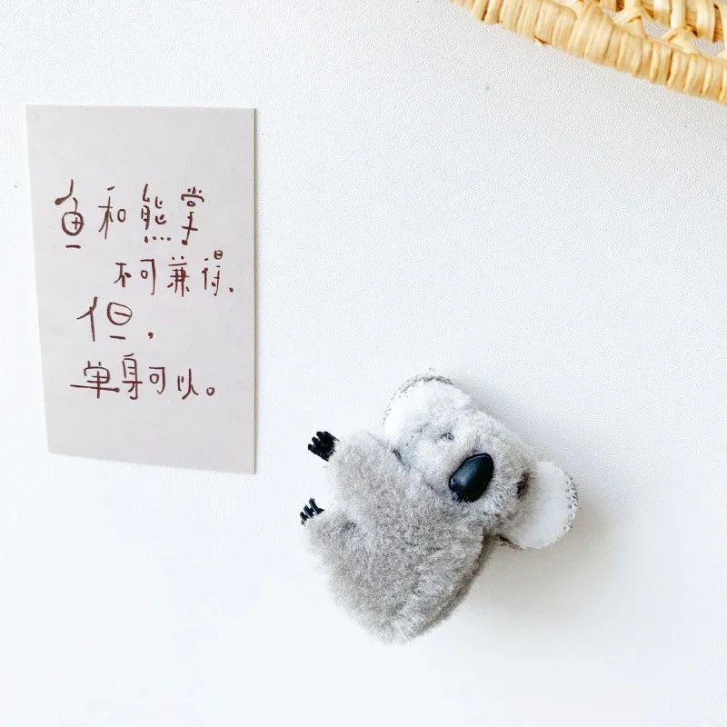 Pinces à cheveux en peluche Koala