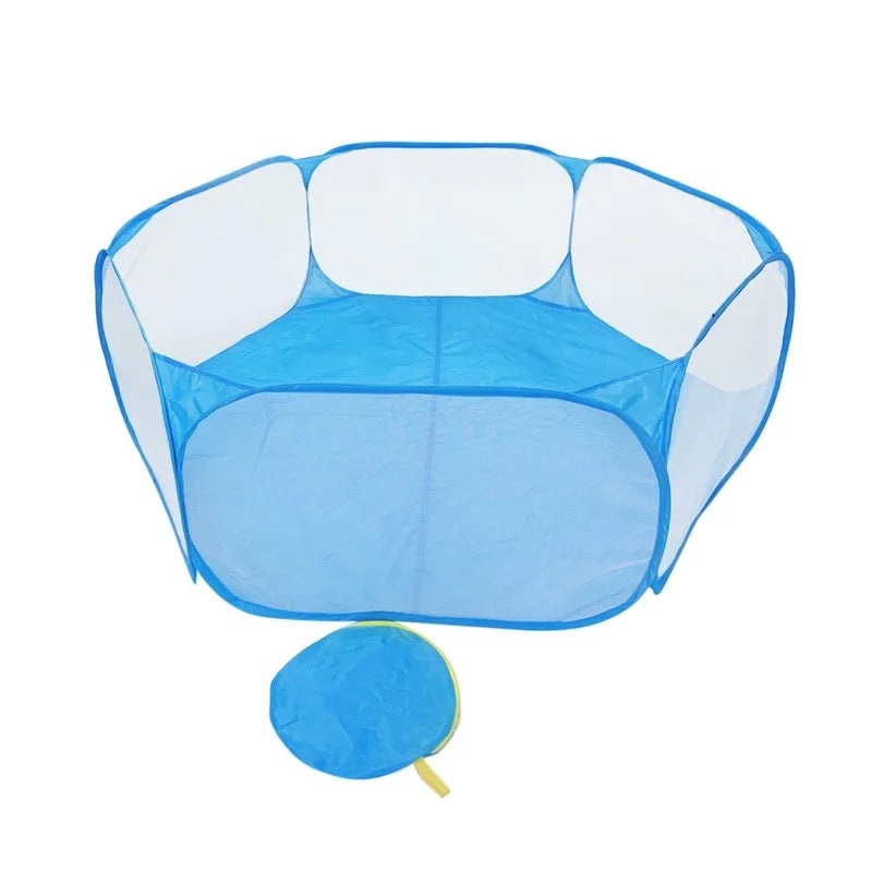 Parc portable pliable pour petits animaux – Cage légère et respirante