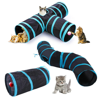 Tunnel de jeu pliable pour chat - Ma boutique