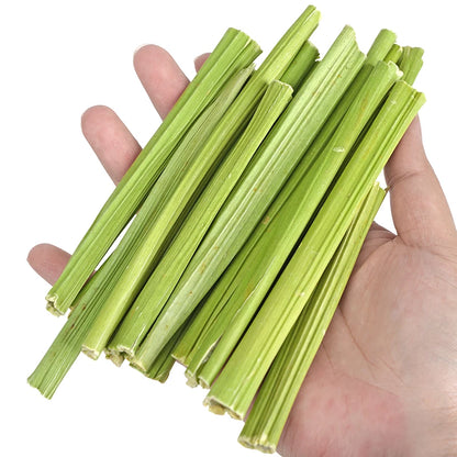 Tiges de papaye naturelles à mâcher – Friandises dentaires pour rongeurs