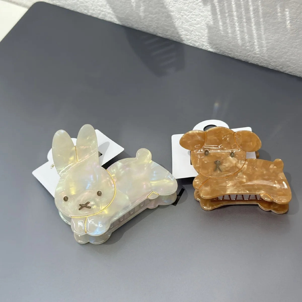 Pinces à cheveux animaux Chien, Chat et Lapin