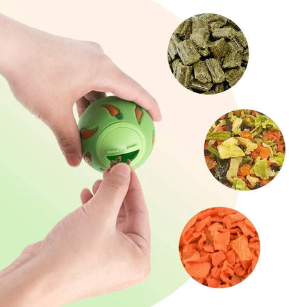 Boule de friandises interactive pour rongeurs