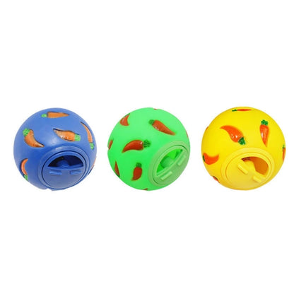 Boule de friandises interactive pour rongeurs