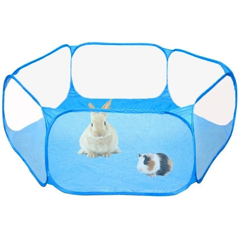 Parc portable pliable pour petits animaux – Cage légère et respirante