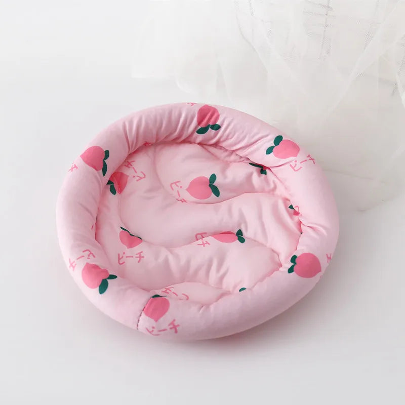 Nid douillet en polaire pour petits animaux – Lit chaud et moelleux