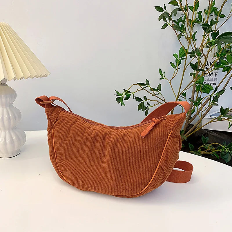 Sac à bandoulière en velours