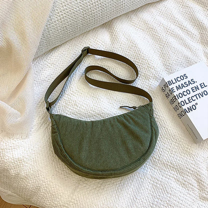 Sac à bandoulière en velours