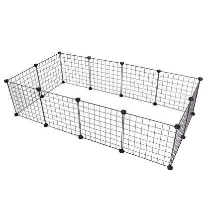 Enclos modulable pour petits animaux – Parc réglable intérieur/extérieur